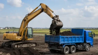 さいたま市｜農地改良工事（天地返し）｜10,000㎡